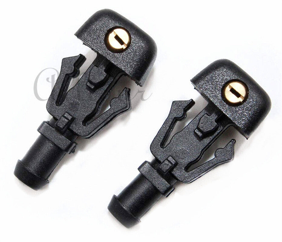NEW 2PCS Windshield Wiper Water Spray Jet Washer Nozzle for Nissan Armada Titan