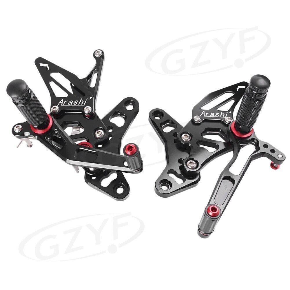 for Suzuki SV650 S60S 2017 CNC Motorcycle Adjustable Rearset Footpegs Kit
