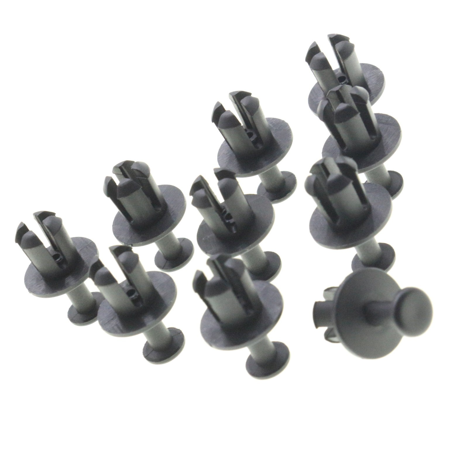 10 Pcs Engine Cooling Fan Shroud Fastener Expanding Rivet for BMW 17111712963