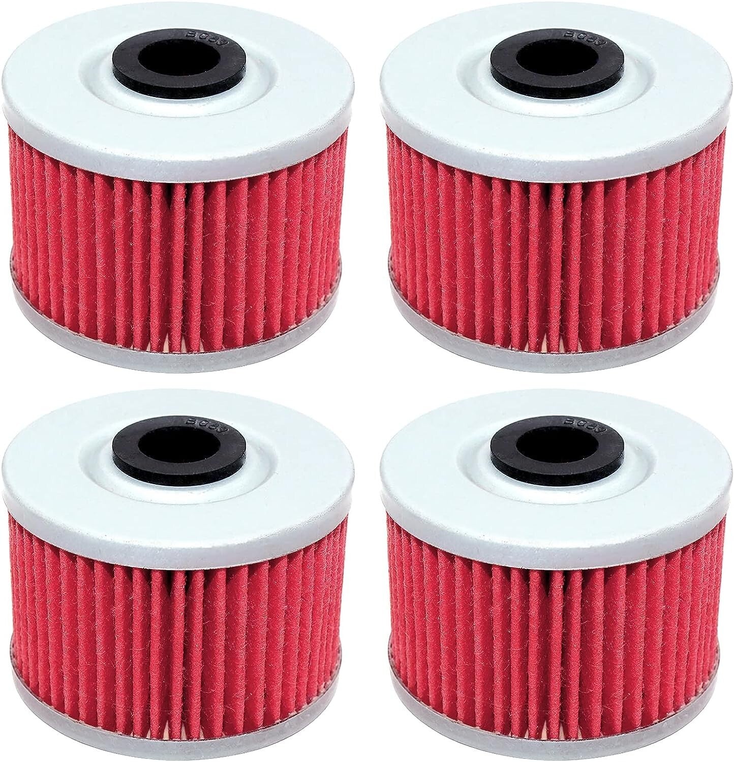4 Pack Motorcycle Oil Filter for Kawasaki KLX 125 KLX125 D-Tracker 2010 2011