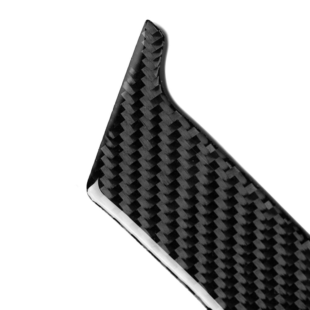 Carbon Fiber Steering Wheel Button Trim for Toyota for Land Cruiser Prado 2010-2018