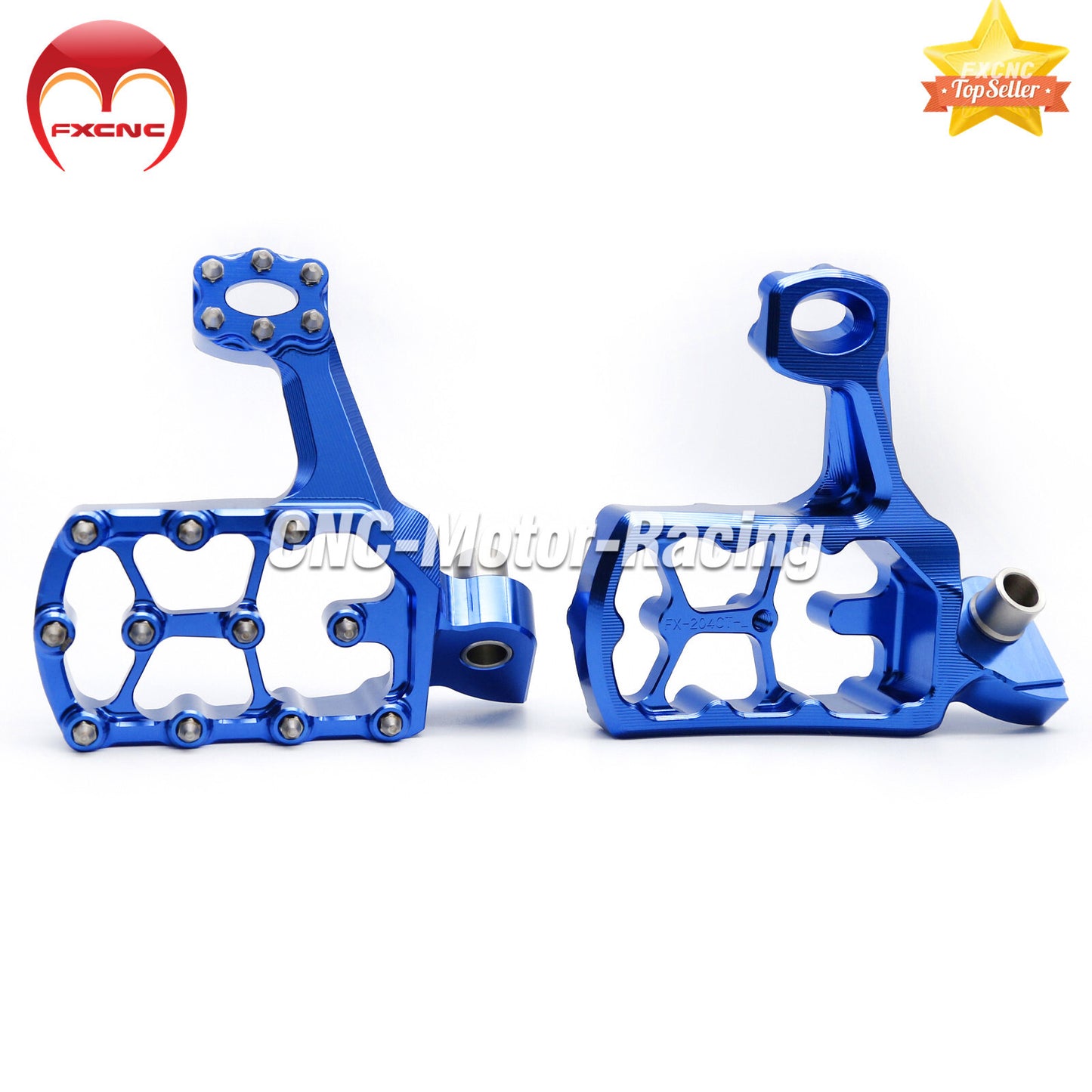 CNC Extended Footrest Pedal for Yamaha YZF250 2001 - 2022 and YZF450 1999 - 2022