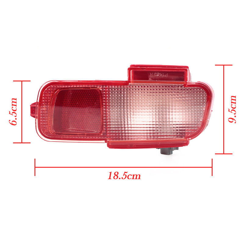 Right Rear Fog Lights for Honda Stream RN1 RN3 2001-2003 Rear Bumper Reflectors