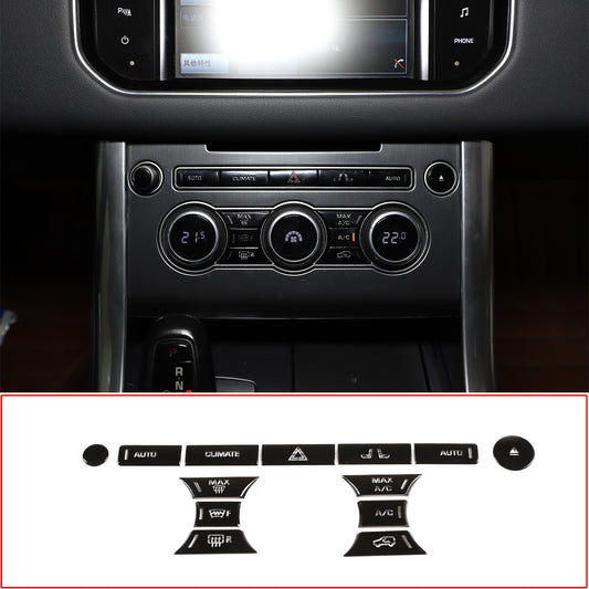 ABS carbon fiber center gear shift cover trim for Toyota FJ Cruiser 07-21