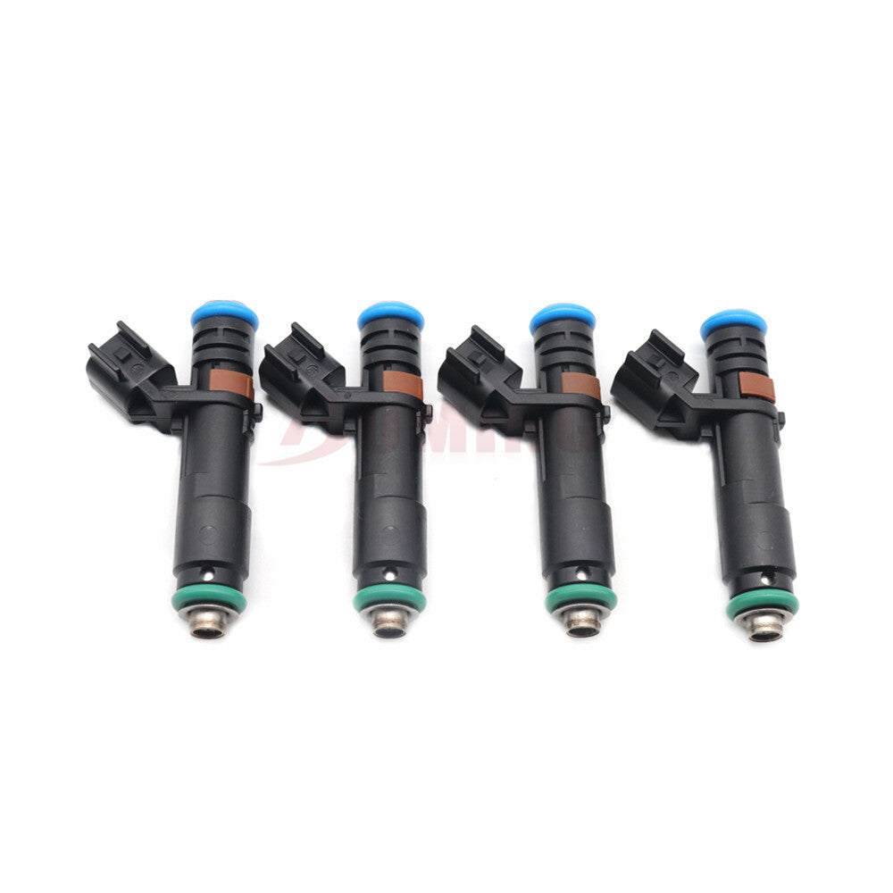 new fuel injectors 04593986AB, suitable for Chrysler 200 for Jeep Cherokee 2.4L, 2014-2016, 4 pieces available.