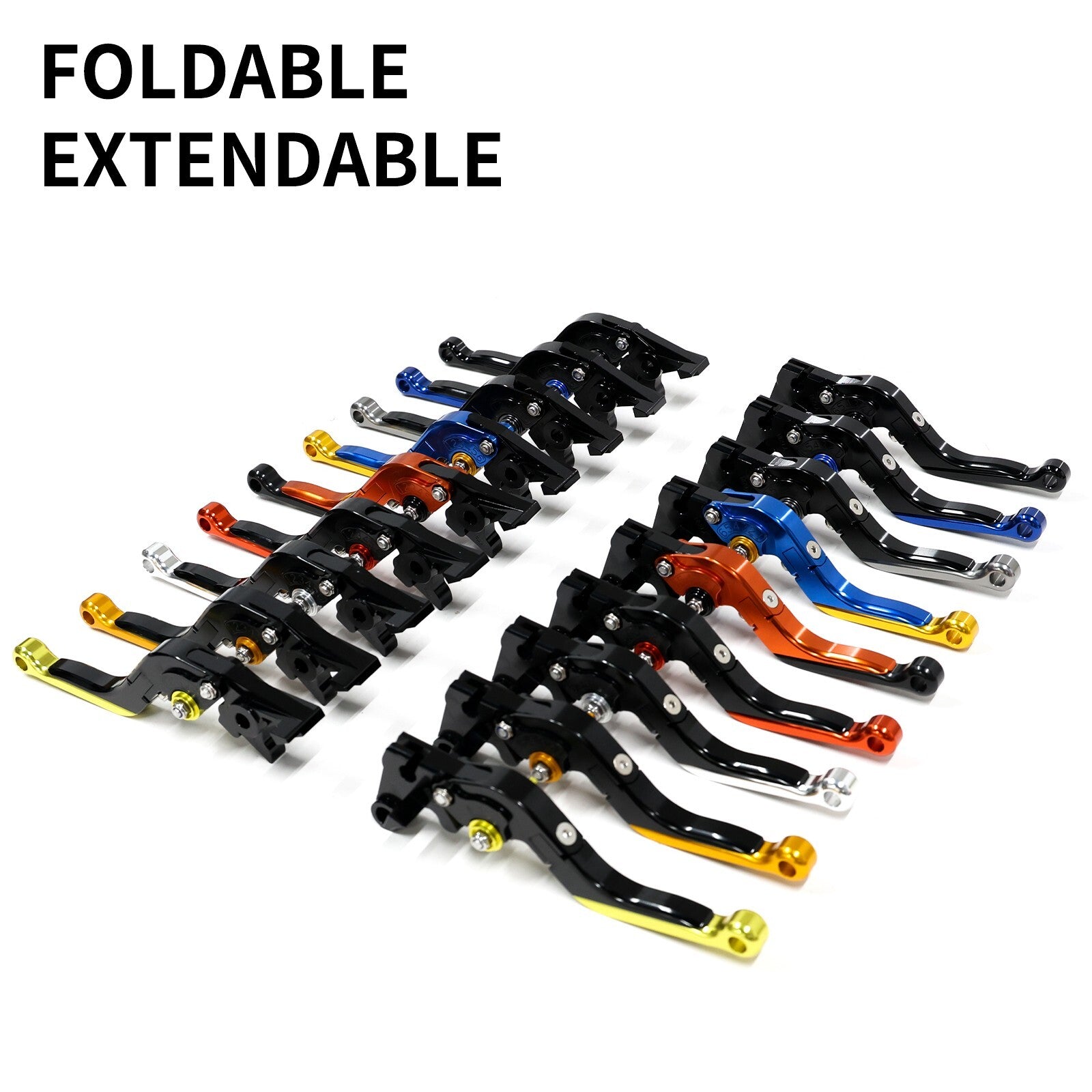 FoldingExtendable Brake Clutch Levers For MZ 1000 SF,MZ 1000 ST,MZ 1000 S