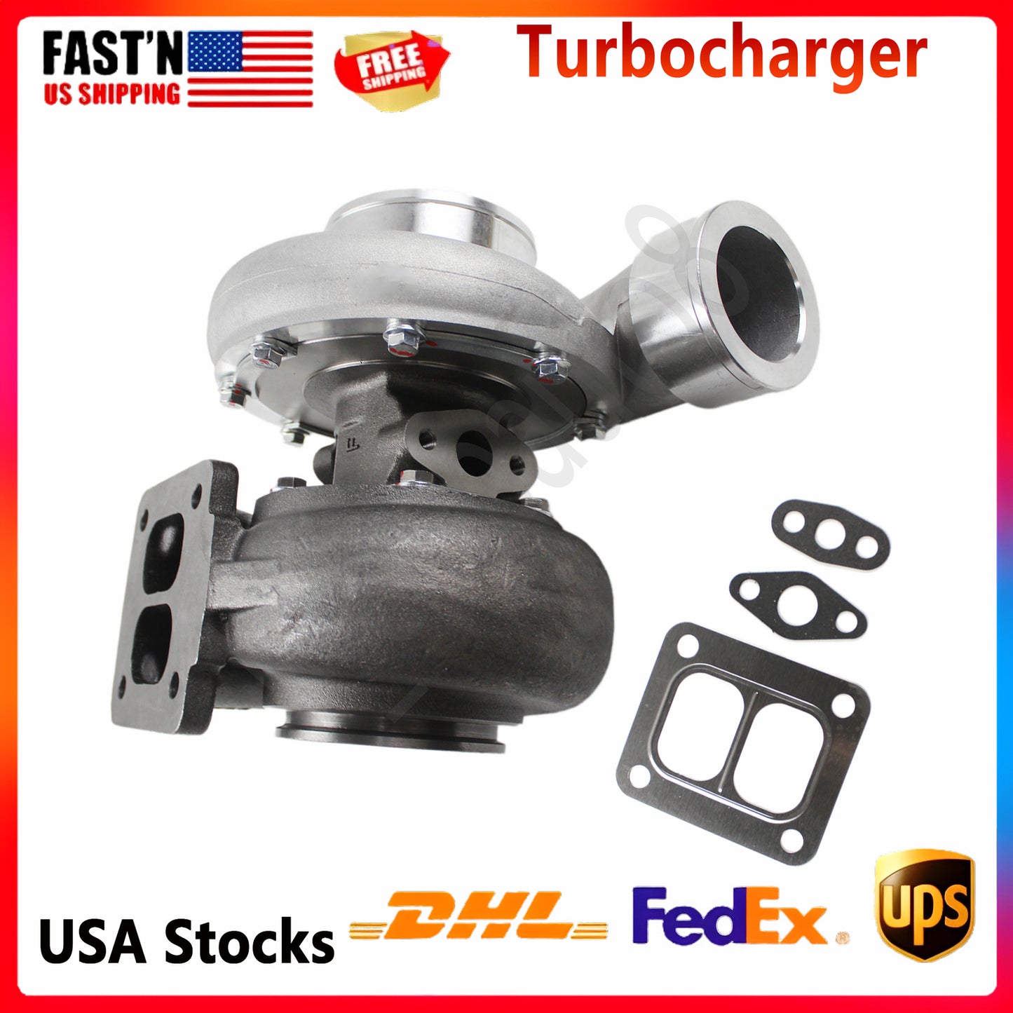 GT45 T4 V-Band 1.05 A/R 98mm Huge 600-800HPs Boost Upgrade Racing Turbo charger