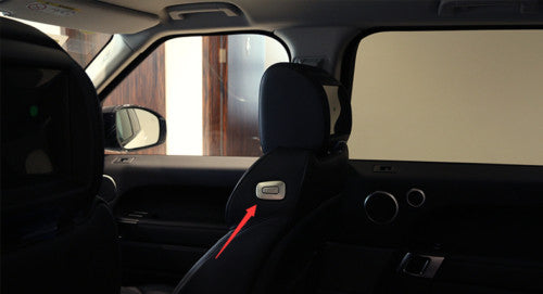 Silver for Co -pilot for seat adjust cover trim for Land Rover for Range Rover L405 2013-2017