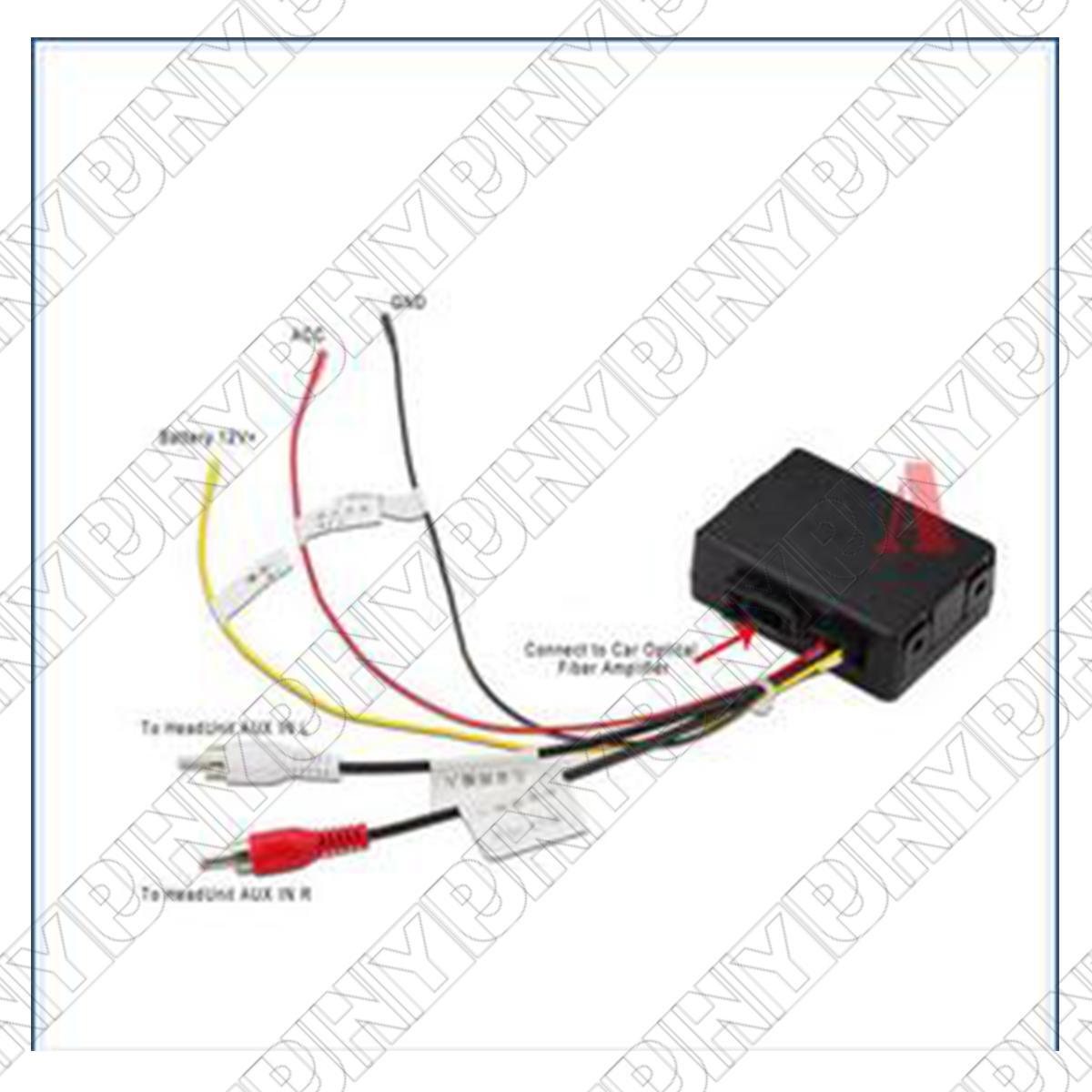 Fiber Optic Decoder for Mercedes R171 Only fit radio head unit in our store