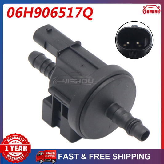 Steam canister purge valve suitable for Volkswagen for Passat , for Tiguan , Beetle, for Audi A3, Q2 06H906517Q new