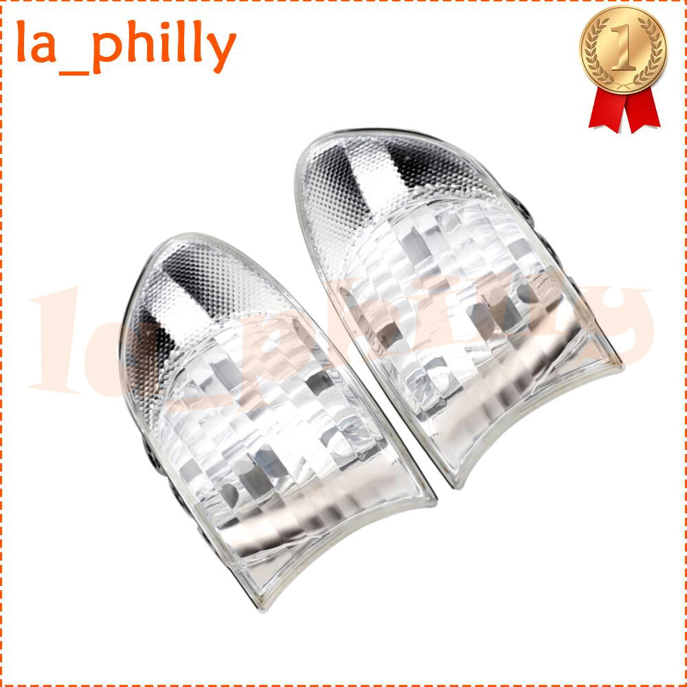 2x for 1999-2001 E38 for BMW 7-Series Left+Right Corner Signal Lights Lamp White