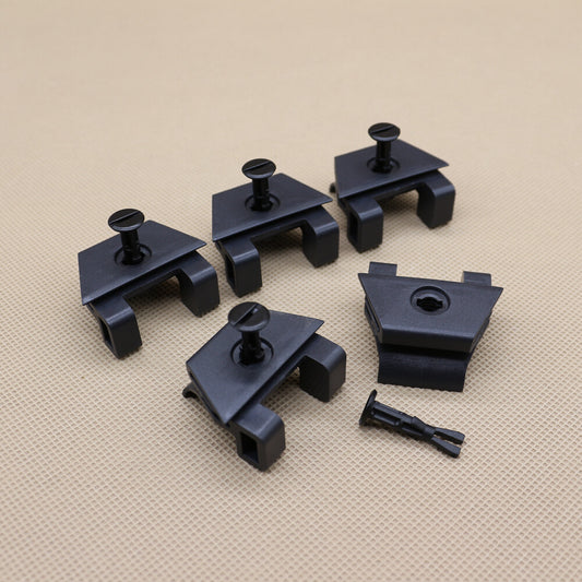 for Lexus for Toyota Bumper Fender Liner Retainer with Pin Bracket Clips X5 Sets