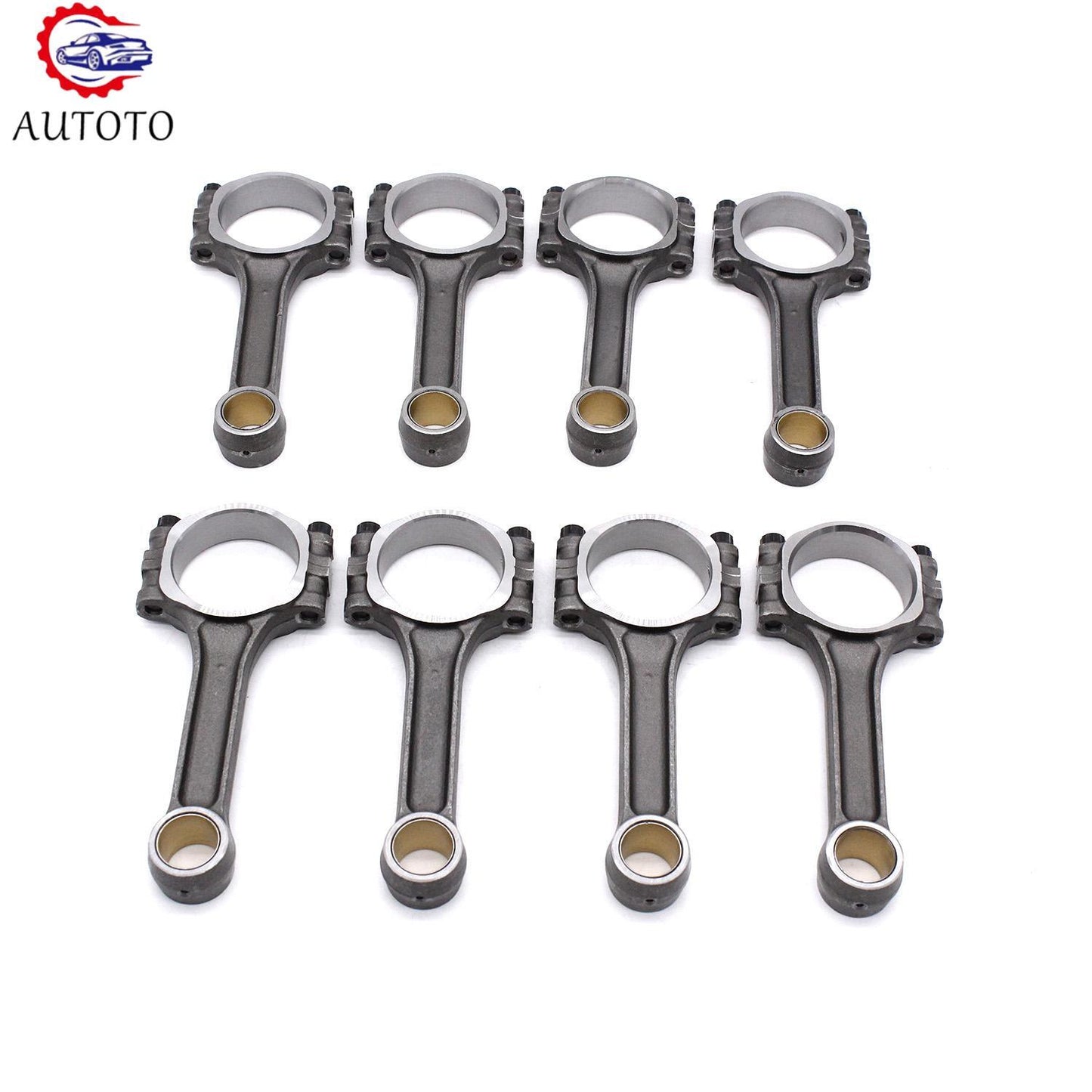 Connecting Rods I Beam 5.700 2.100 .927 Bronze Bush 5140 for Chevy SBC 350 CN