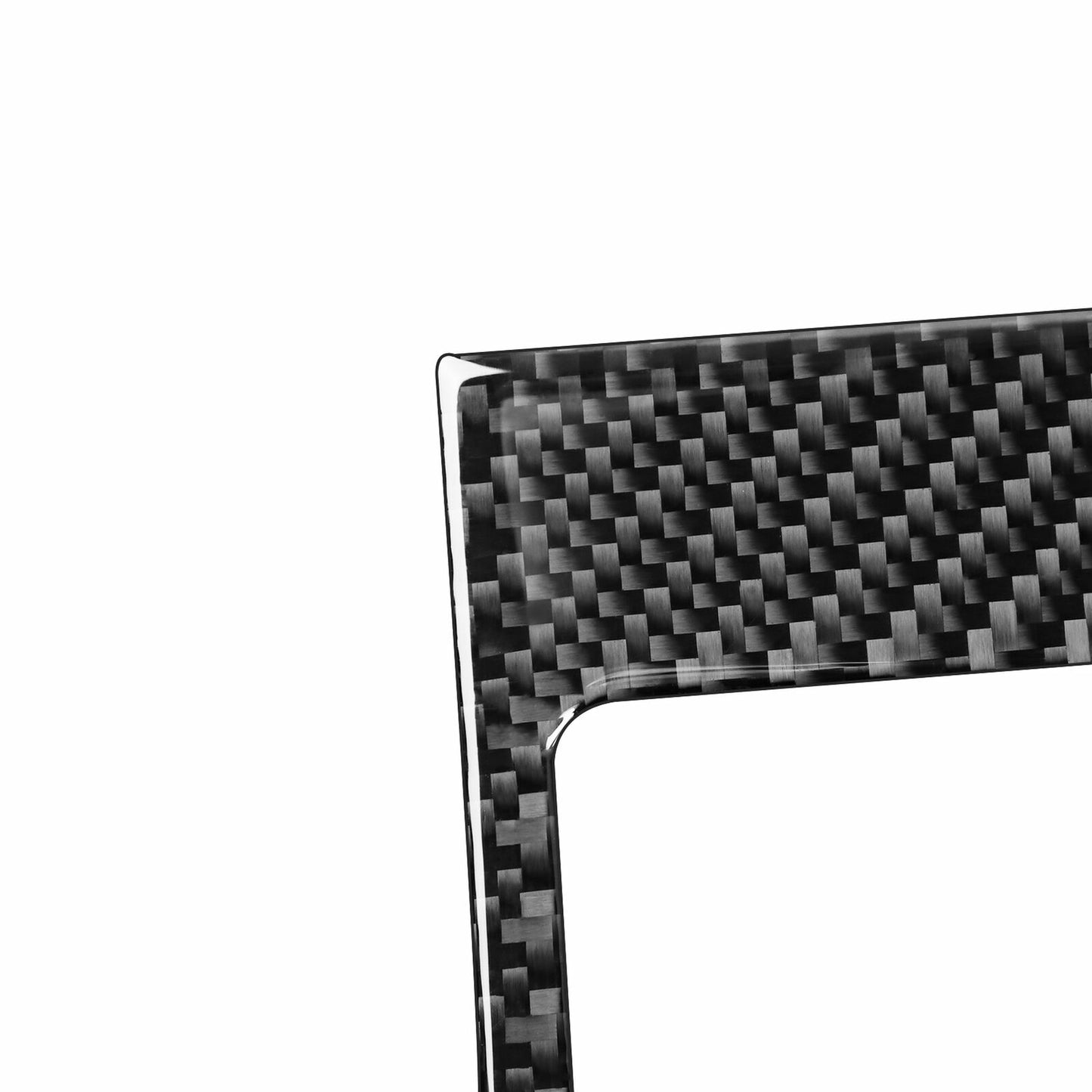 2Pcs Carbon Fiber Interior AC Switch Panel Cover Fit for Toyota Tundra 2014-18