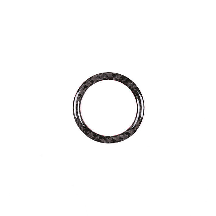 Carbon fiber engine start stop cover trim suitable for Mercedes-Benz C-Class GLC-Class 2015-19