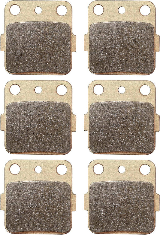 Front and Rear Brake Pads for Honda FourTrax 250 TRX250R TRX300FW Sportrax 400