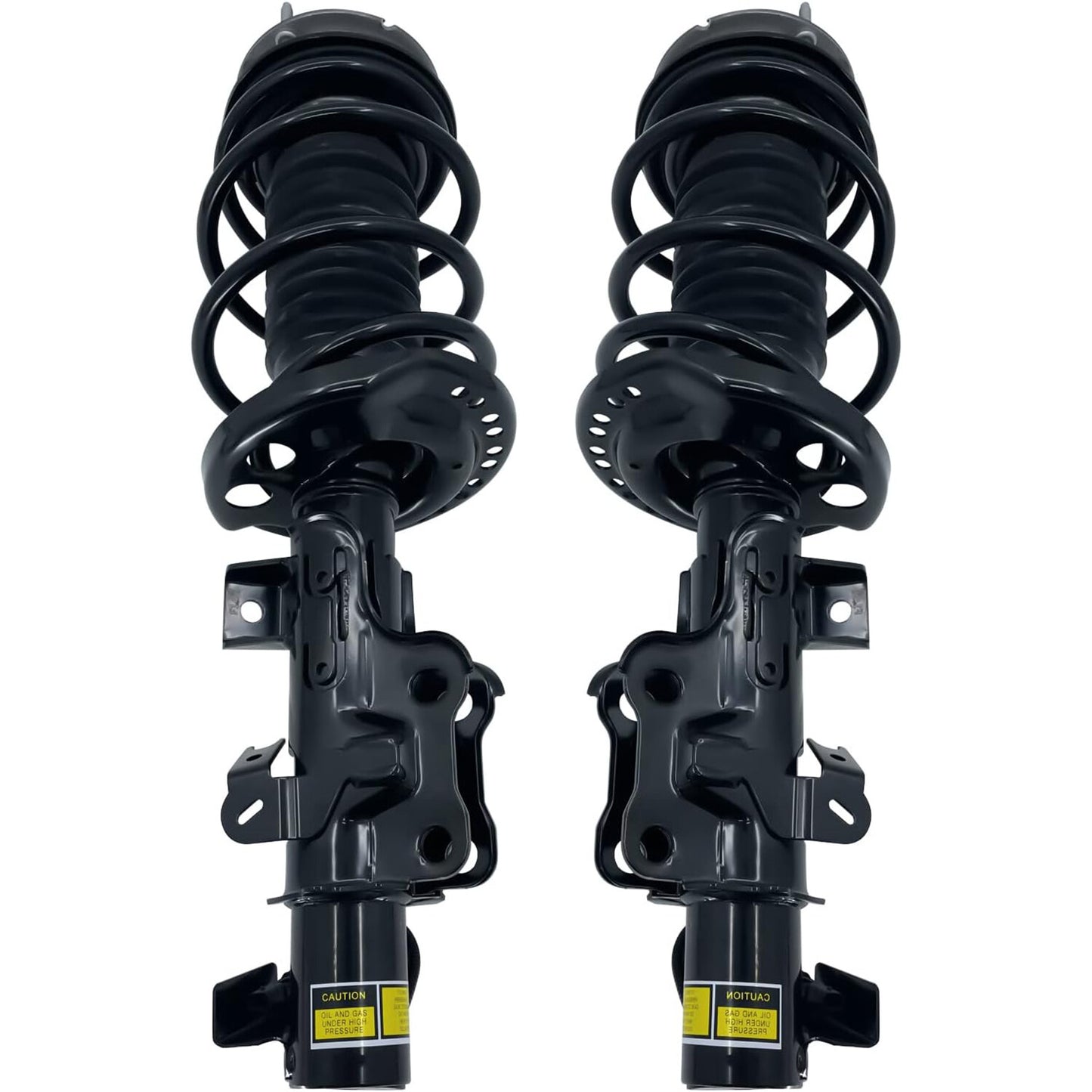 Front strut assist + rear shock absorbers for Cadillac SRX 2010-2016 with electric 4-piece kit.