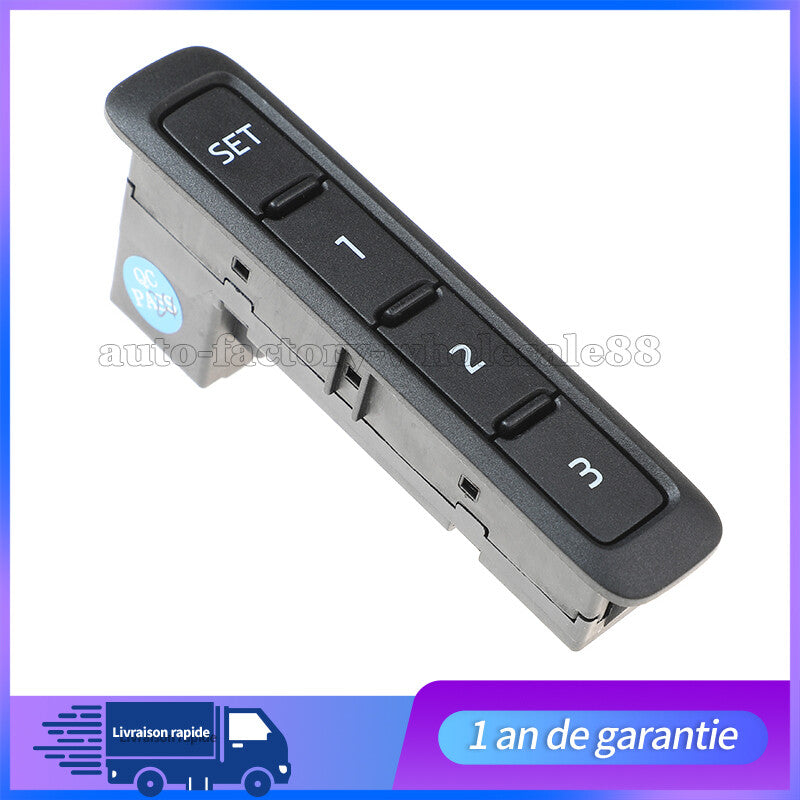 Si¨¨ge M¨¦moire Ajuste Commutateur Bouton pour for VW for Passat for Tiguan for Skoda Octavia Neuf