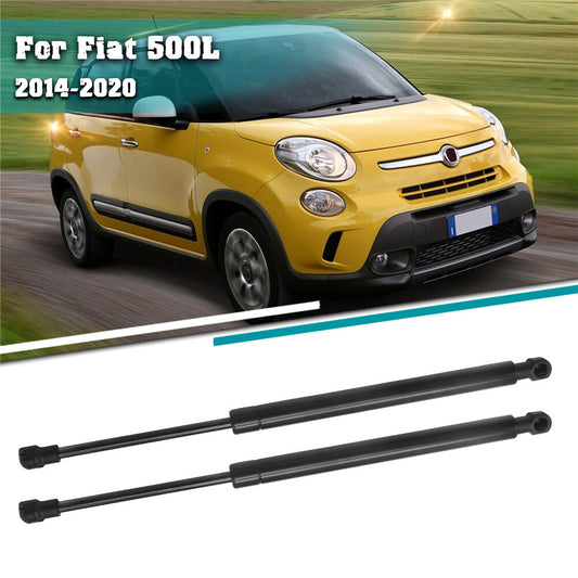 2Pcs Front Hood Lift Support Gas Shock Spring Strut for Fiat 500L 2014-2020
