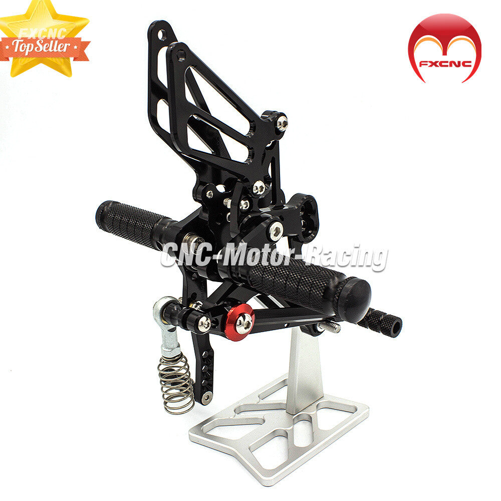 CNC rear wheel footrest for Honda CBR650F 2014-2016, 2017-2018 models.