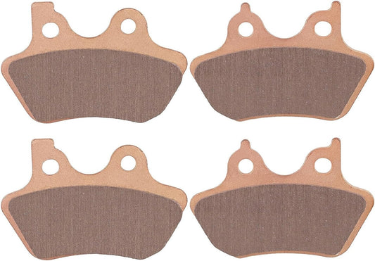 Sintered Brake Pads Front and Rear for Harley Davidson Touring Road King Classic