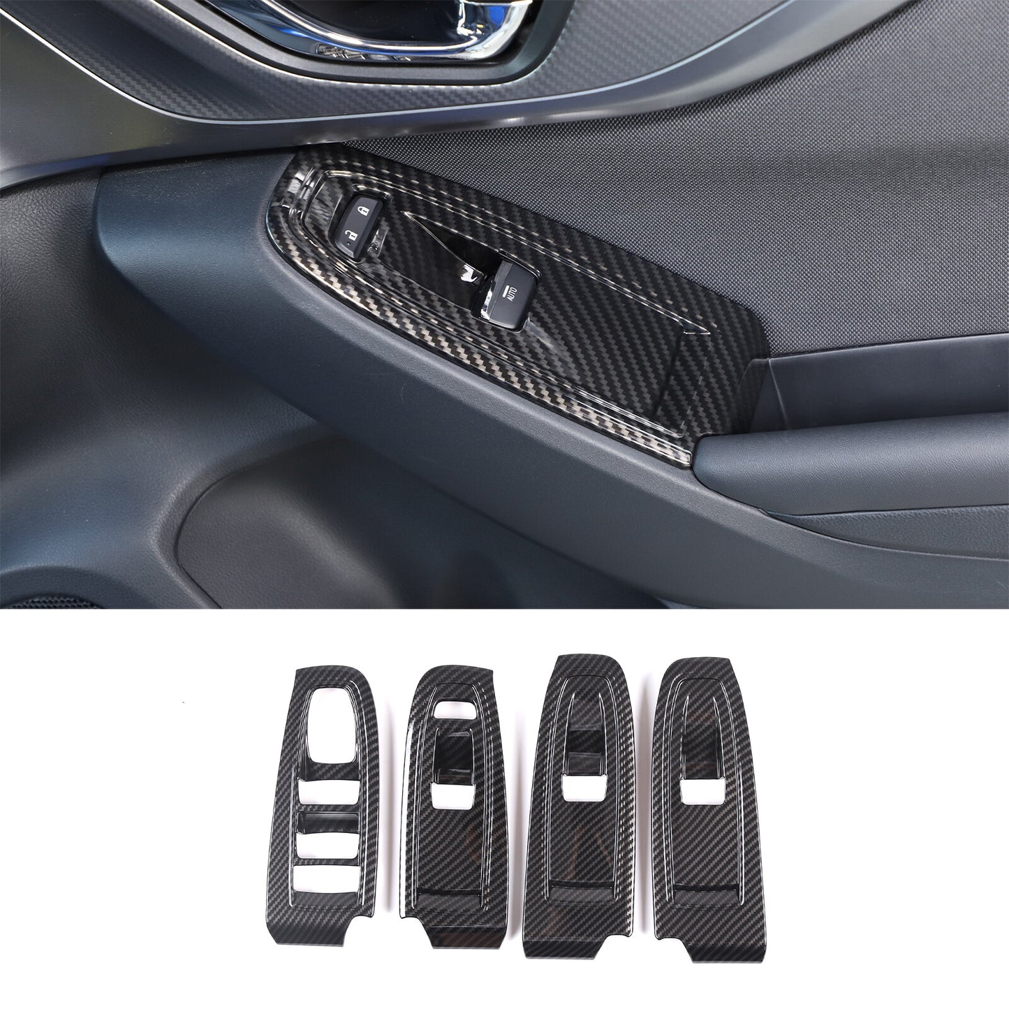 Silver alloy center shift gear selector button decal protective cover for Jaguar XF 12-15