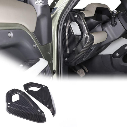 ABS Carbon Both sides of instrument panel Trim For 2020-2023 for Land Rover for Defender