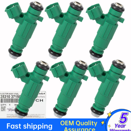 4 Pcs Fuel Injector for 1999-11 for Hyundai for Kia 1.6L 2.5L 2.7L 3531037150 NEW