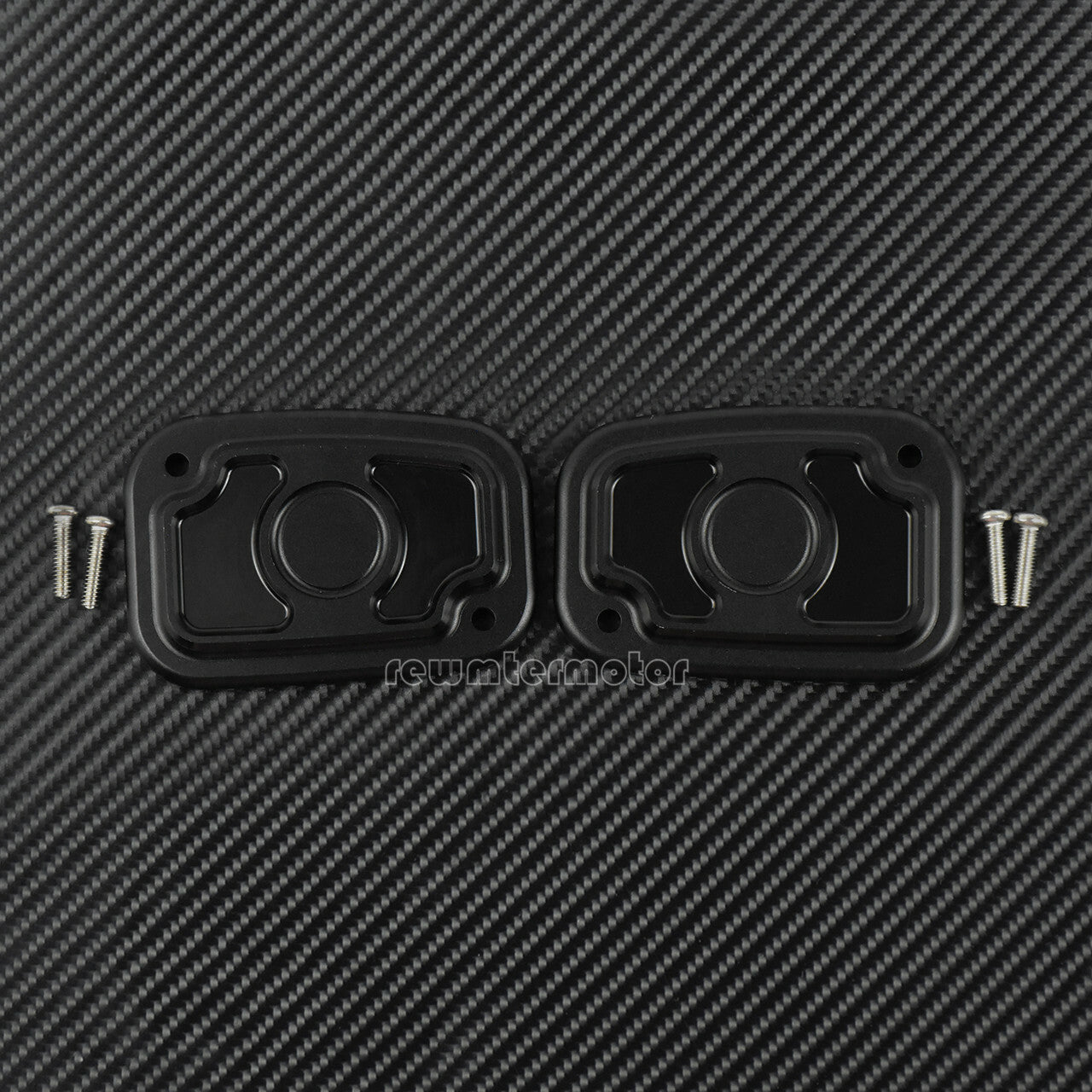 Left  Right Brake Master Cylinder Cover Fit for Harley Touring FLHT FLHR TRIKE