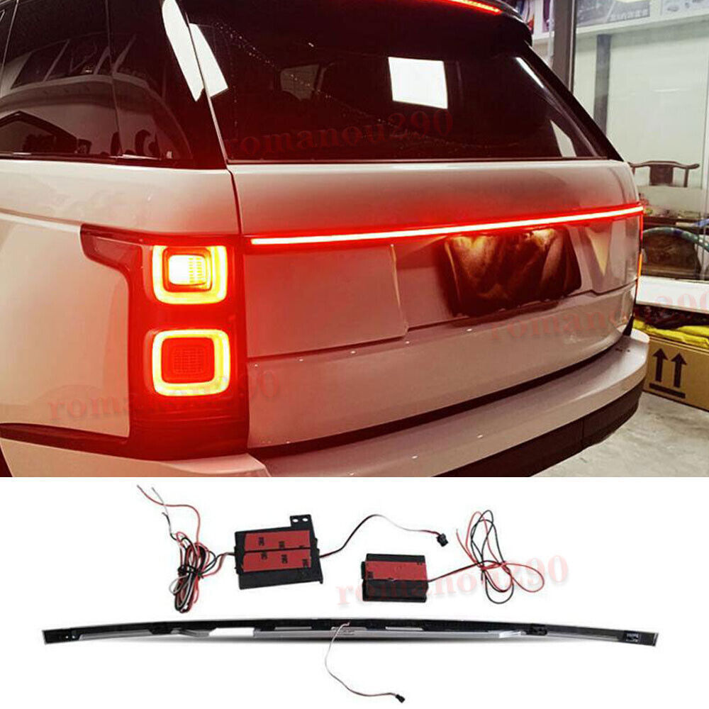 Black LED Rear Door Trunk Light Brake Lamp for Land Rover for Range Rover 2014-2021