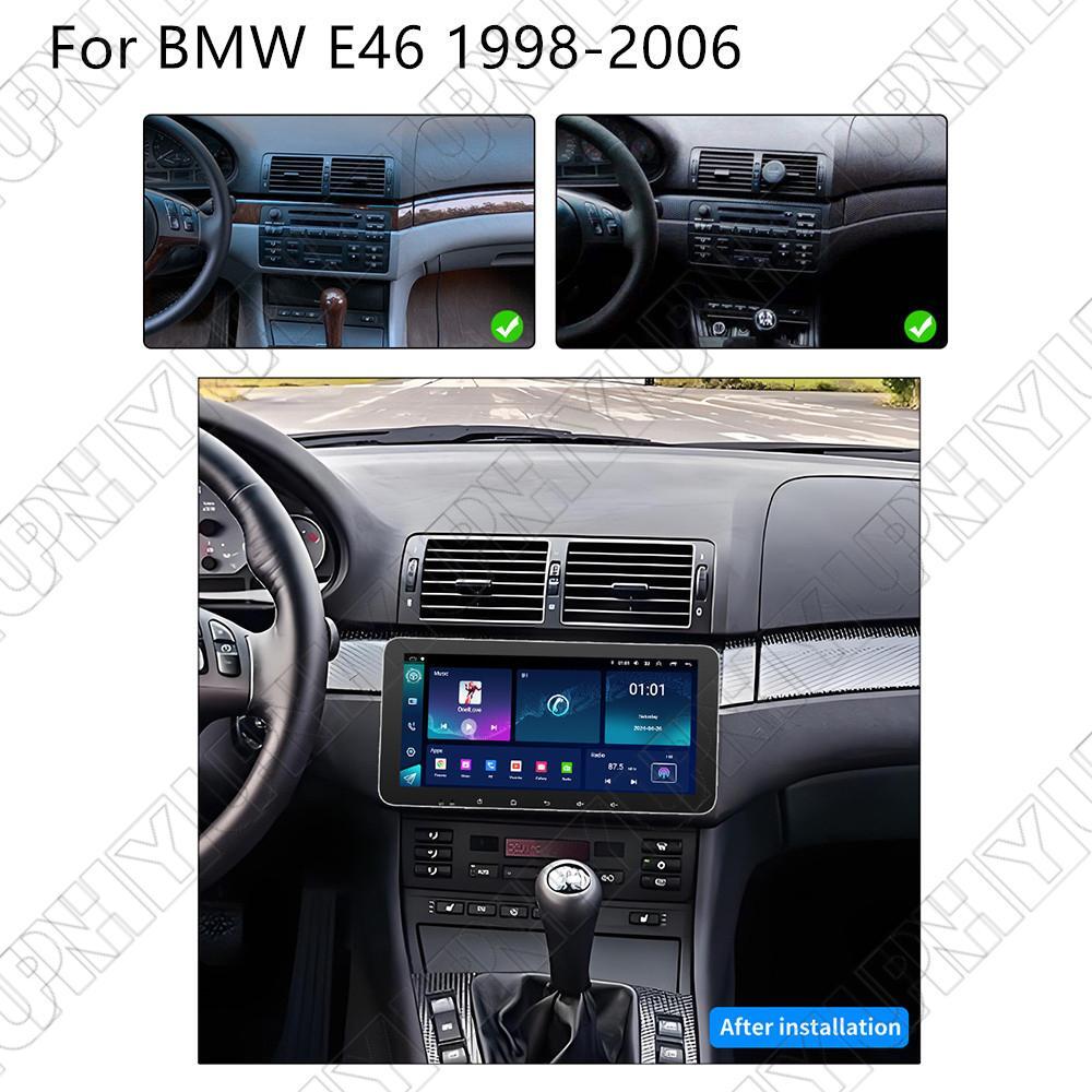 10.33 Android 14.0 Radio Stereo GPS Nav FM 4+32GB Player for BMW E46 M3 2000-06
