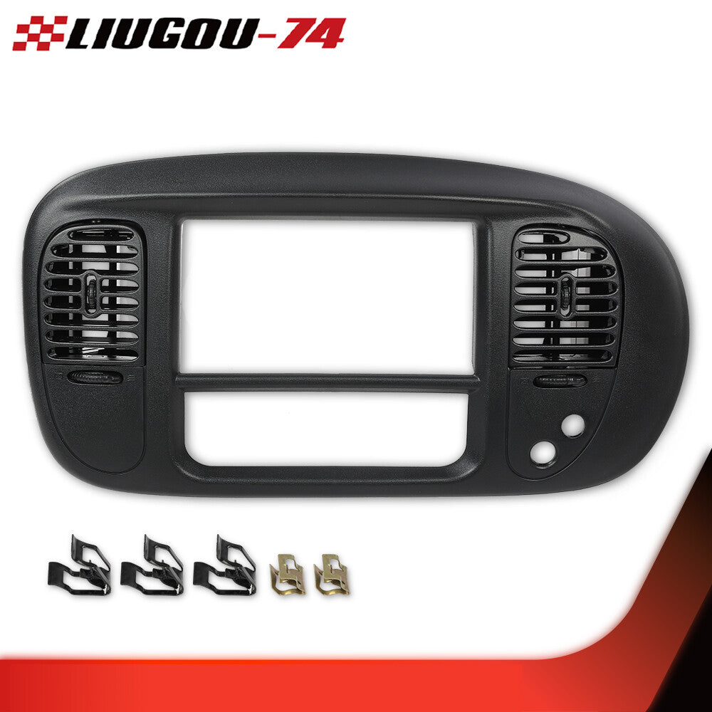 Suitable for 1997-03 for Ford F150 Expedition Center Dash Radio Air Conditioning Vent Air Baffle (Black)