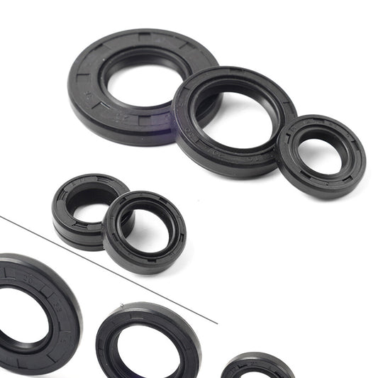 Motorcycle Engine Gear Shaft Oil Seal Set 5Pcs for Yamaha YBR125 5VL