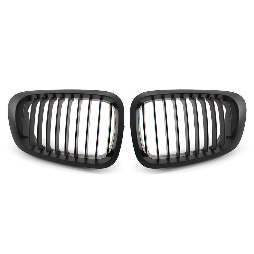 2x Front Kidney Bumper Grille Fit for BMW 3-Series E46 Coupe 1999-2003 Pre-facelift