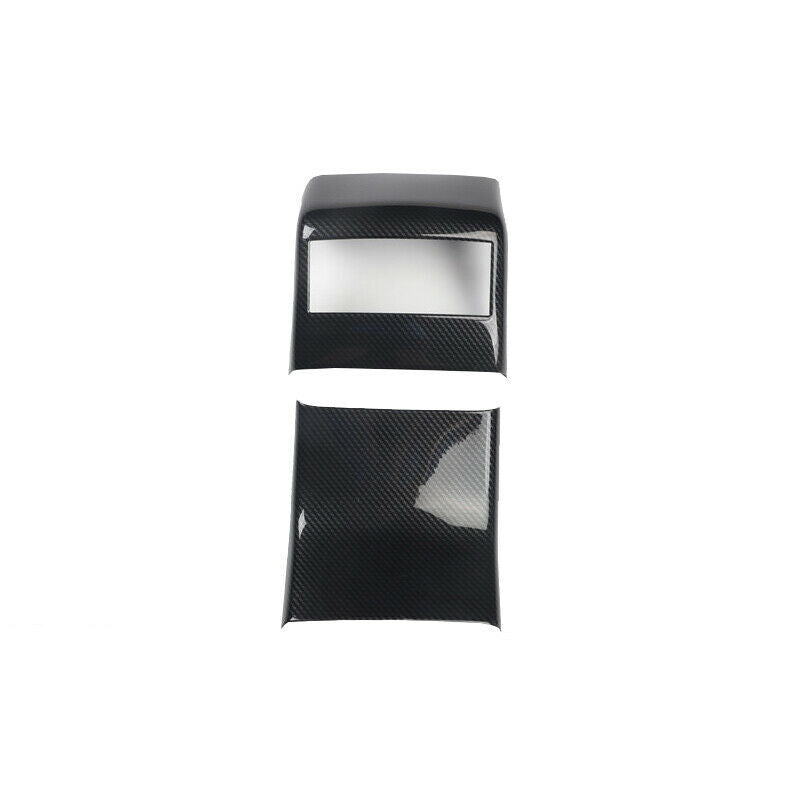 for Lexus NX200T 300H 2015-2021 Carbon Fiber ABS Rear Vent Anti-kick Panel Trim
