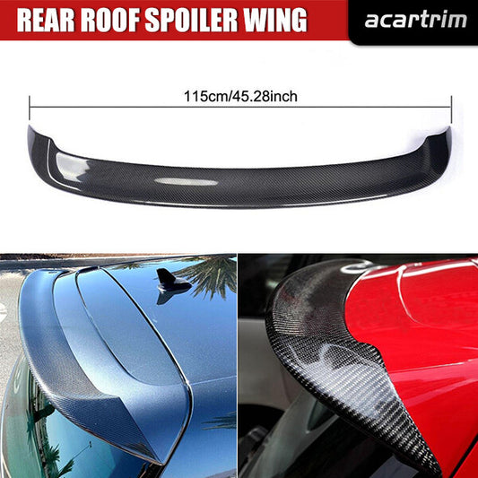 for Volkswagen for VW for Golf 6 MK6 VI R20 GTI 10-13 Rear Roof Spoiler Wing REAL Carbon