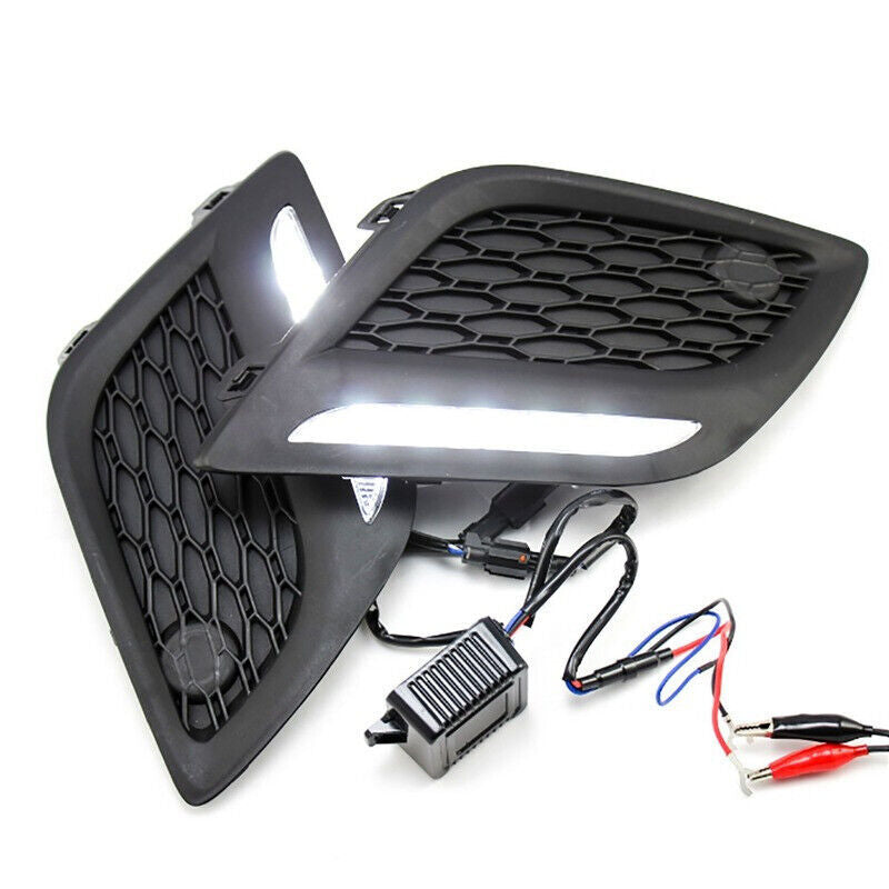 for Volvo XC60 2011 2012-2013 Left Right LED DRL Daytime Light Fog Lamp Pair