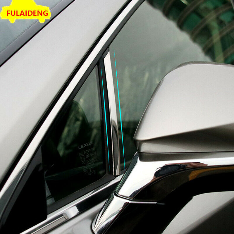 Chrome Pillar Posts for Lexus NX200t NX300h 300 2015-2021 Window Moulding Trim