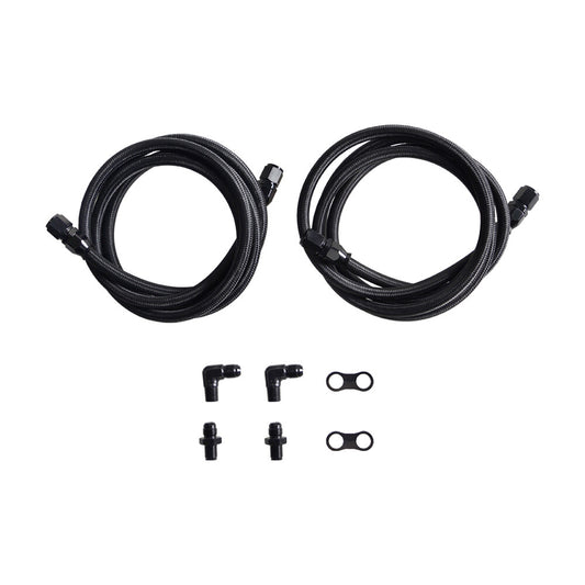 6AN PTFE 7-foot gearbox cooler hose fittings suitable for 4L60/700R4/TH350/TH400