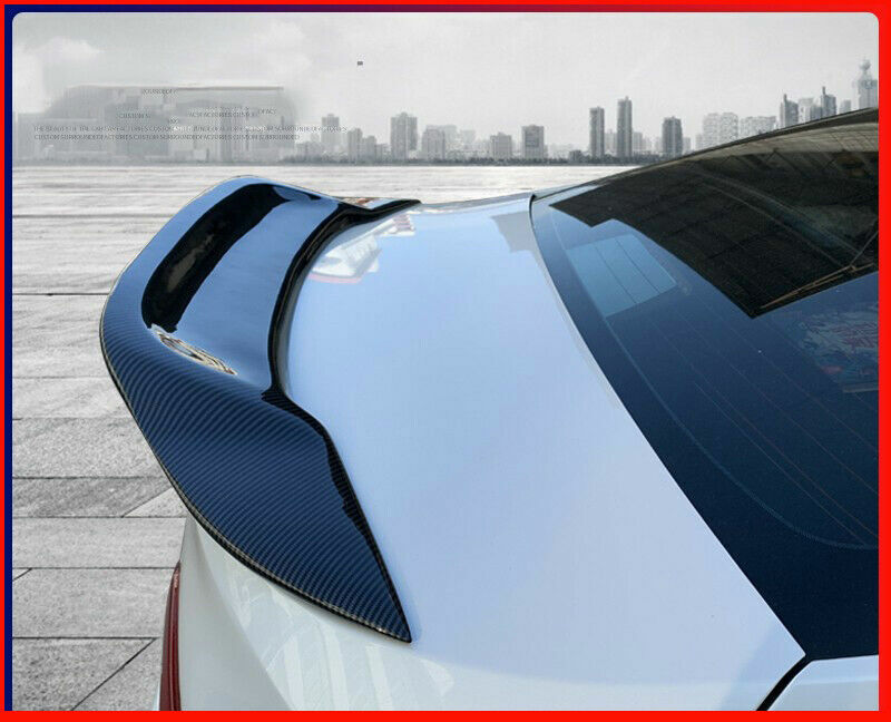 for Toyota for Camry 2018-22 Real Carbon Fiber Car Rear Trunk Tail Lid Spoiler Wing