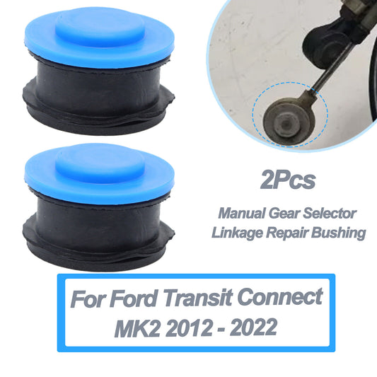 2X Manual Gear Selector Linkage Cable Repair kit for Ford Transit Connect MK2