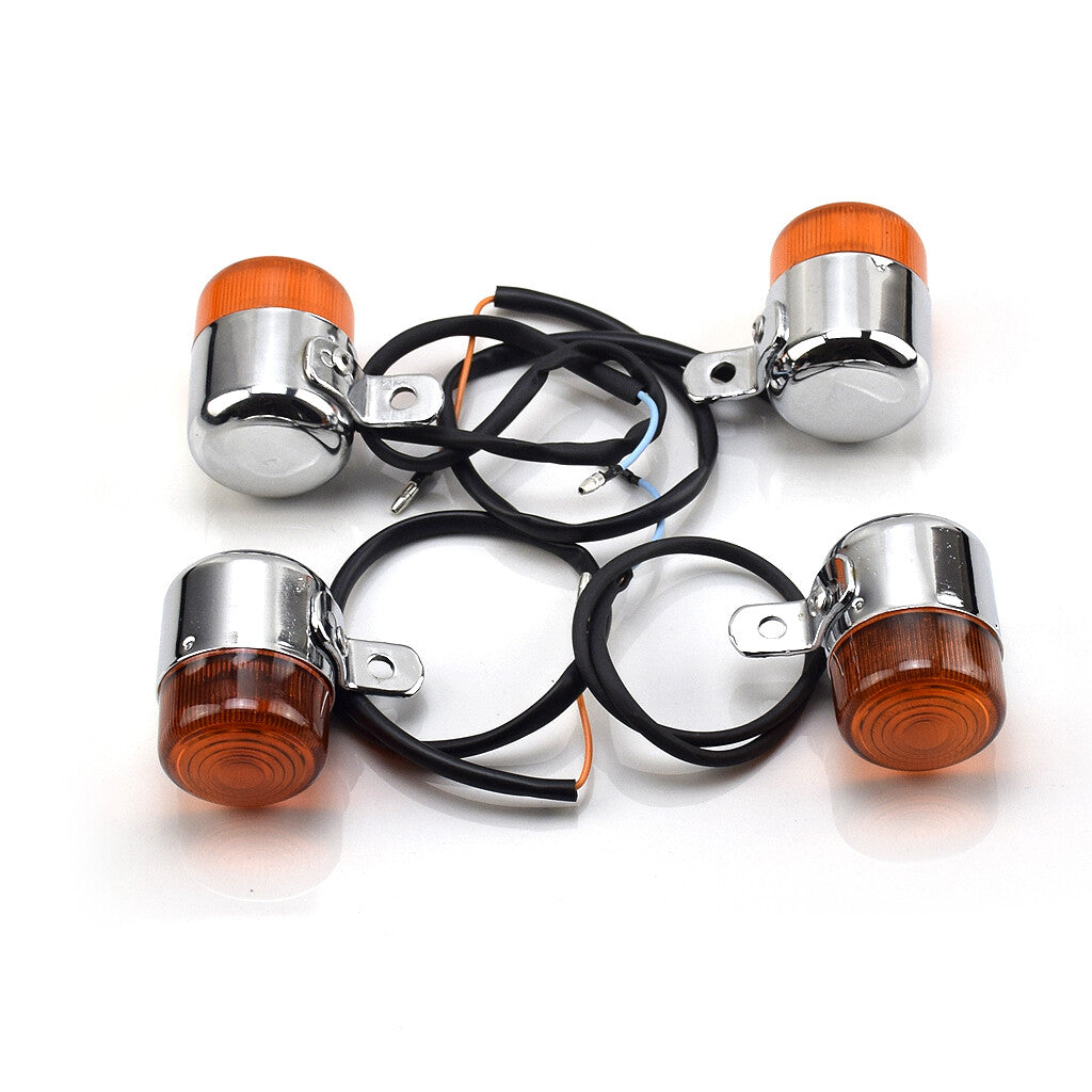 for HONDA Z50 MONKEY CHALY DAX CF70 CT70 ST70 ST90 TURN SIGNALS LIGHT Orange