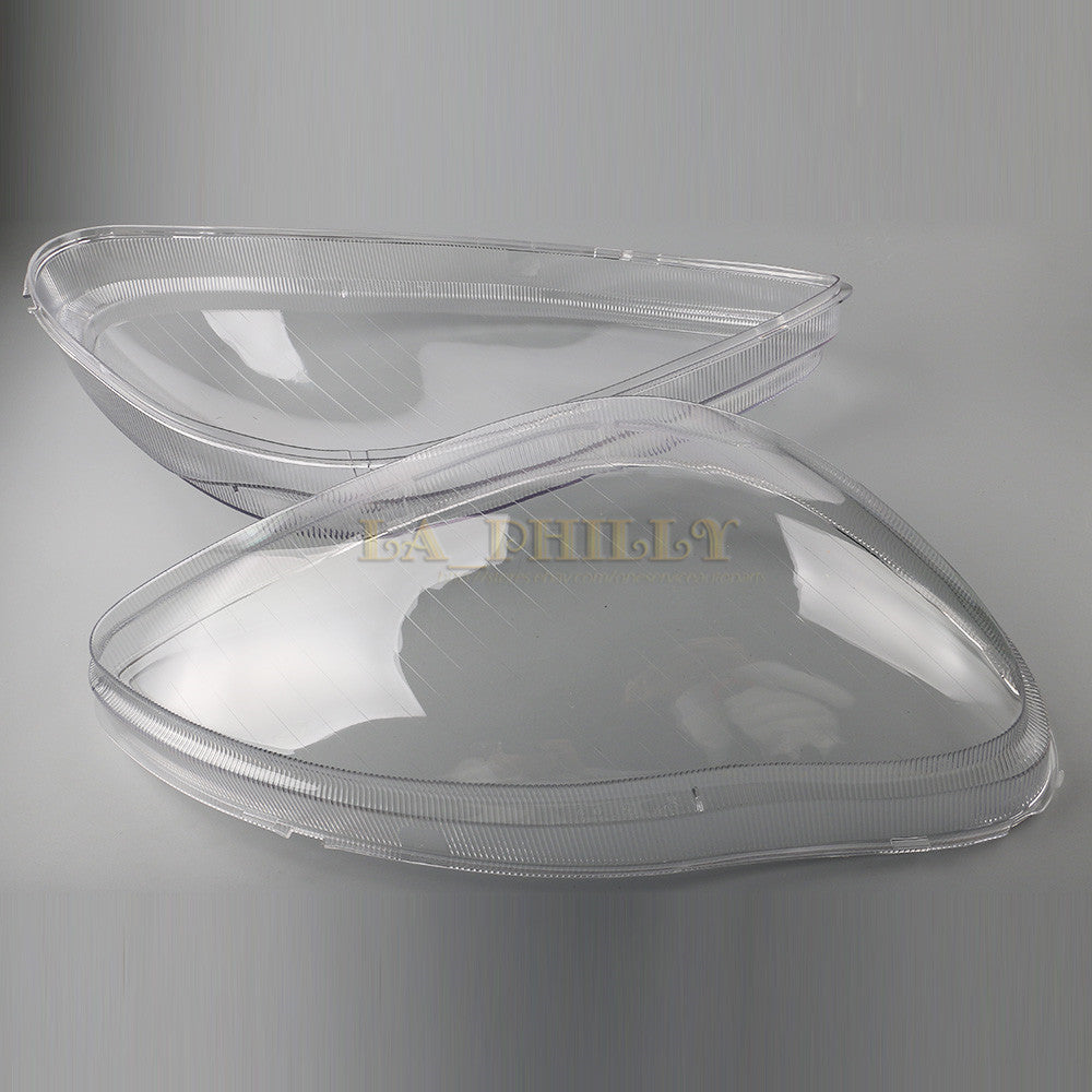 Pair Headlight Headlamp Clear Lens Cover for Benz W220 S600 S500 S320 S350 98-05