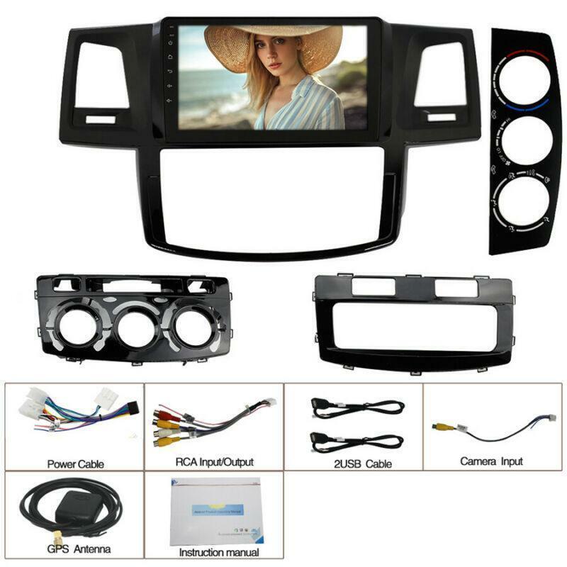 For 2008-14 for Toyota Hilux 9 Android 10.1 Car Radio Stereo GPS Multimedia Player