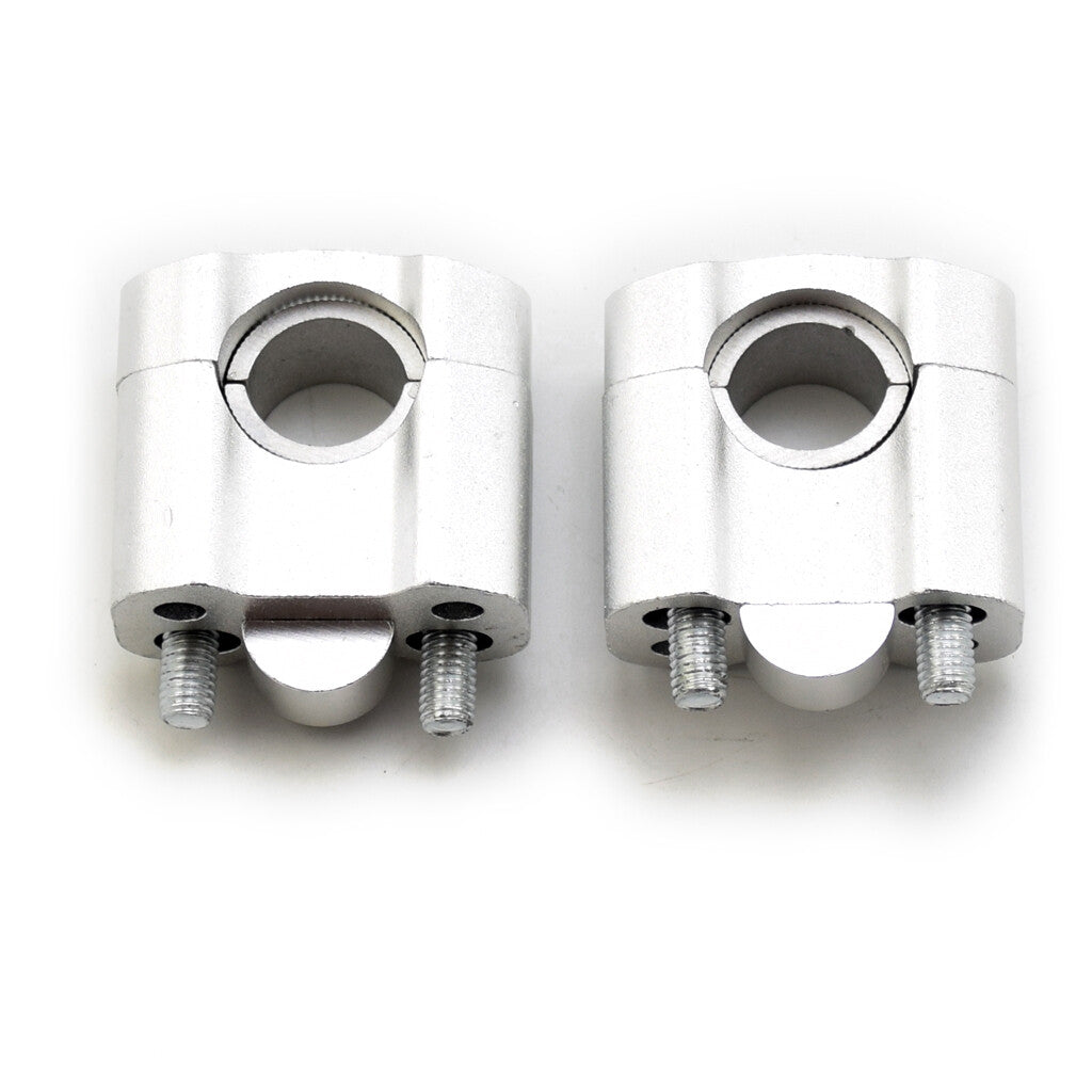 Motorcycle Handlebar Clamp Off Road Bar Clamps 7/8 22mm 28mm Handlebar Risers