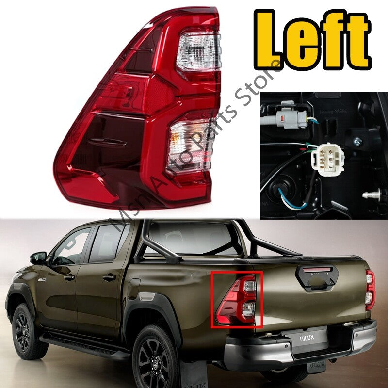 Left for Toyota Hilux Revo Rocco SR5 Pickup 2020-2022 LED Rear Tail Light