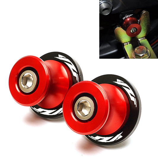 Schwingenspulen Slider Stand Schrauben M6 f¨¹r for Yamaha YZF R1 R3 R6 Motorrad Rot