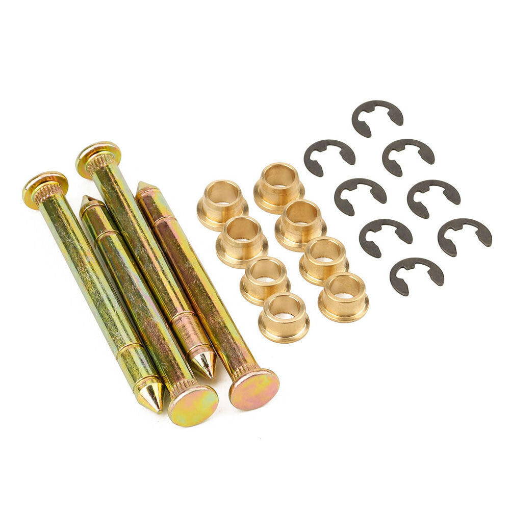 Door hinge pins and pin bushing kits for 1992-1997 for Ford F150 F250 F350 series.
