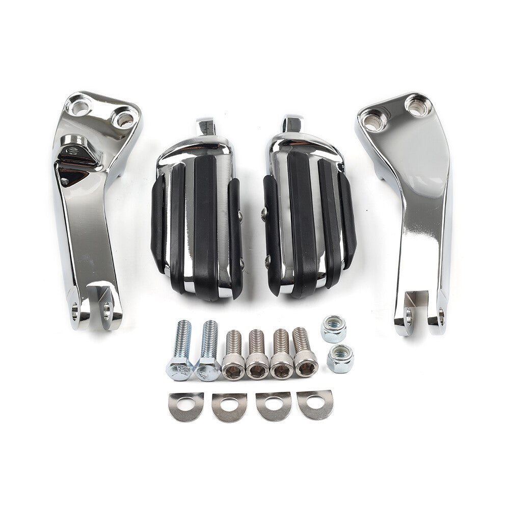Rear Footpeg Mount Bracket Fit for Harley Dyna Fat Bob FXDF Low Rider Super
