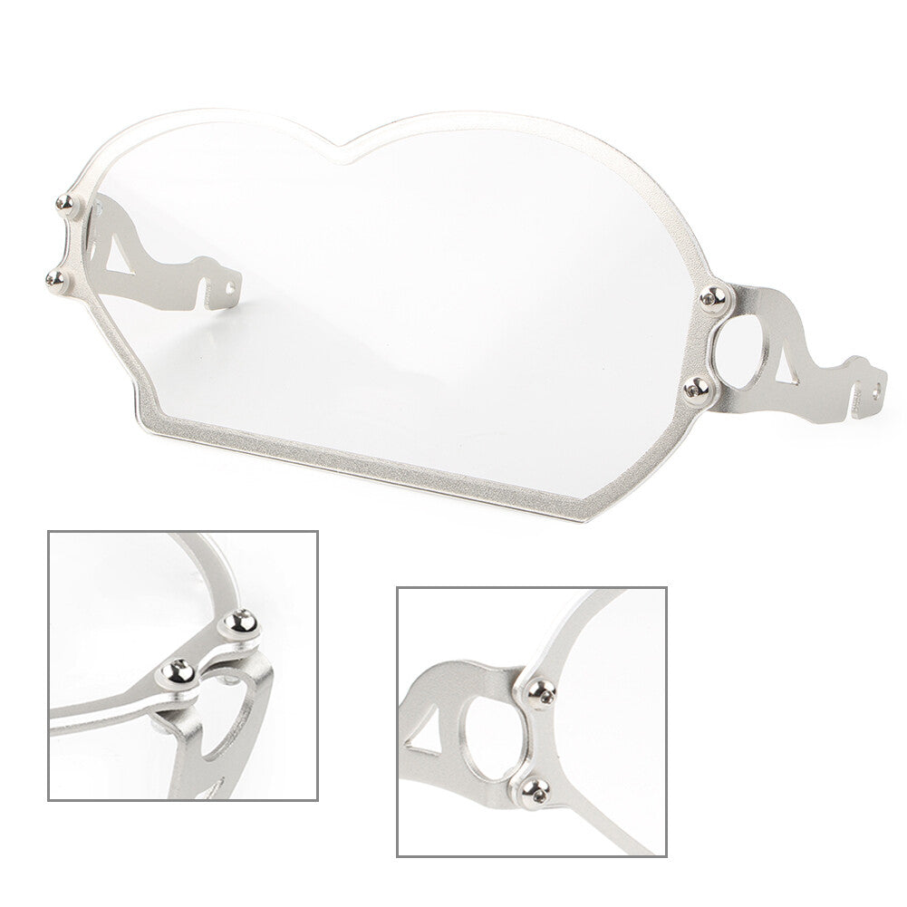 Motorcycle Clear Front Headlight Cover Headlamp Guard Fit for BMW R1200 GS ABS 05-12